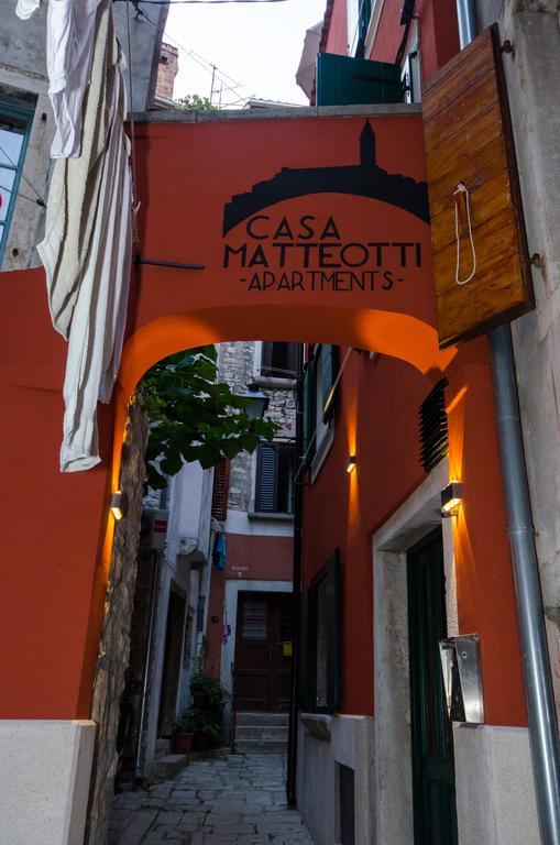 Casa Matteotti Leilighet Rovinj Eksteriør bilde
